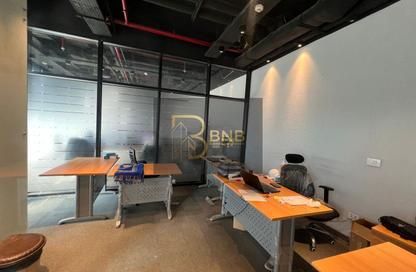 Office Space - Studio - 2 Bathrooms for rent in Bank Center Street - South Teseen St. - The 5th Settlement - New Cairo City - Cairo