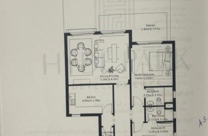 Apartment - 2 Bedrooms - 2 Bathrooms for sale in HPR 1 - Hyde Park - New Cairo City - Cairo