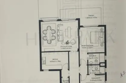 Apartment - 2 Bedrooms - 2 Bathrooms for sale in HPR 1 - Hyde Park - New Cairo City - Cairo