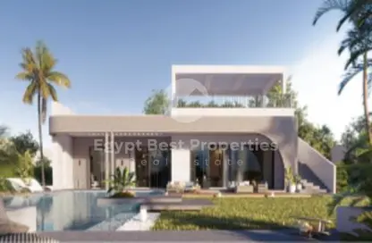 فيلا - 5 غرف نوم - 6 حمامات للبيع في أو ويست - كمبوندات 6 أكتوبر - مدينة 6 أكتوبر - الجيزة