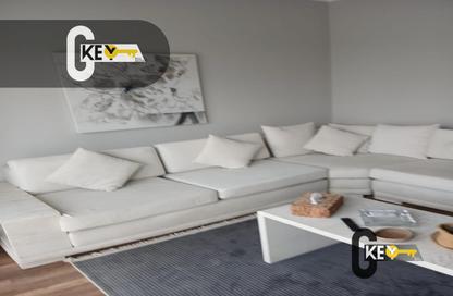Apartment - 1 Bedroom - 1 Bathroom for rent in Palm Hills Village Gate - South Investors Area - New Cairo City - Cairo