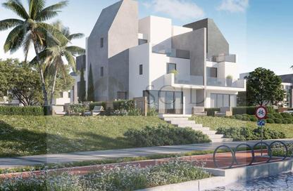 Villa - 4 Bedrooms - 5 Bathrooms for sale in Rivers - New Zayed City - Sheikh Zayed City - Giza