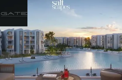 Chalet - 2 Bedrooms - 2 Bathrooms for sale in Salt - Ras Al Hekma - North Coast