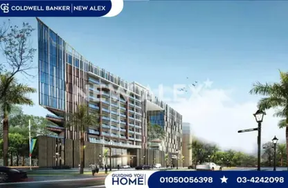 شقة - 3 غرف نوم - 3 حمامات للبيع في سكاي لاين - سموحة - حي شرق - الاسكندرية