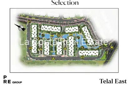 Apartment - 2 Bedrooms - 2 Bathrooms for sale in Telal East - 5th Settlement Compounds - The 5th Settlement - New Cairo City - Cairo Apartment - 2 Bedrooms - 2 Bathrooms for sale in Telal East - 5th Settlement Compounds - The 5th Settlement - New Cairo City - Cairo