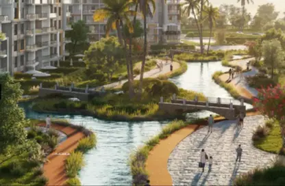 Apartment - 1 Bedroom - 1 Bathroom for sale in Palm Hills New Cairo - 5th Settlement Compounds - The 5th Settlement - New Cairo City - Cairo