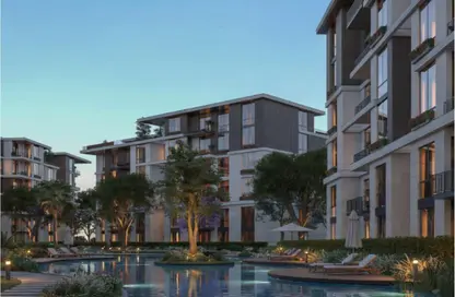 شقة - 3 غرف نوم - 2 حمامات للبيع في مجمع تسلا السكني - طريق الواحات - مدينة 6 أكتوبر - الجيزة