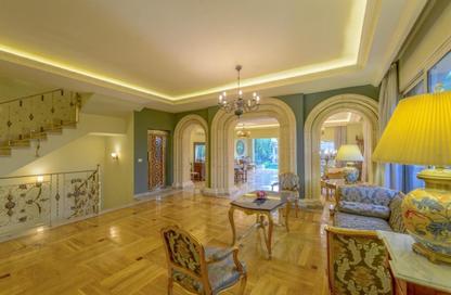 Twin House - 4 Bedrooms - 5 Bathrooms for rent in Al Patio 2 - North Investors Area - New Cairo City - Cairo