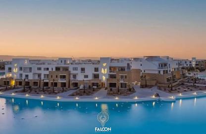 شاليه - 2 غرف نوم - 2 حمامات للبيع في سوان ليك الجونة - الجونة - الغردقة - محافظة البحر الاحمر