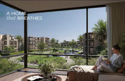 Apartment - 2 Bedrooms - 2 Bathrooms for sale in Garden Lakes - 6 October Compounds - 6 October City - Giza