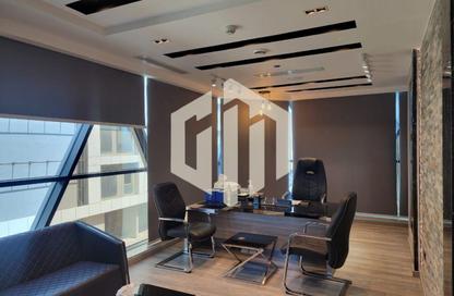Office Space - 1 Bedroom - 1 Bathroom for rent in Cairo Business Plaza - North Teseen St. - The 5th Settlement - New Cairo City - Cairo