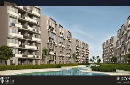 شقة - 3 غرف نوم - 2 حمامات للبيع في دي جويا 4 - العاصمة الإدارية الجديدة - القاهرة
