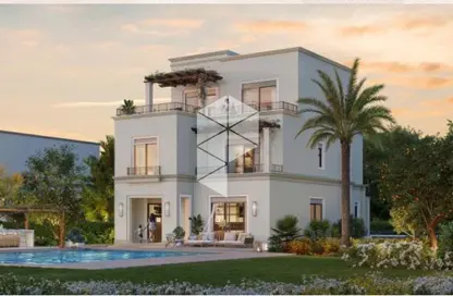 منزل مزدوج - 5 غرف نوم - 4 حمامات للبيع في طريق اب تاون كايرو - الاباجية - حي الخليفة - القاهرة