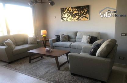 Apartment - 1 - 1 for rent in Palm Hills Village Gate - South Investors Area - New Cairo City - Cairo