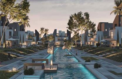 Townhouse - 3 Bedrooms - 4 Bathrooms for sale in Rivers - New Zayed City - Sheikh Zayed City - Giza