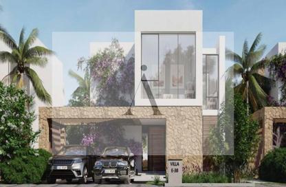 Chalet - 3 Bedrooms - 3 Bathrooms for sale in Azha North - Ras Al Hekma - North Coast