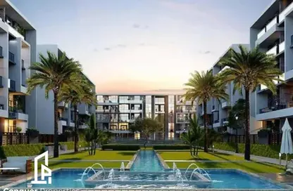 Penthouse - 2 Bedrooms - 2 Bathrooms for sale in El Patio Oro - 5th Settlement Compounds - The 5th Settlement - New Cairo City - Cairo