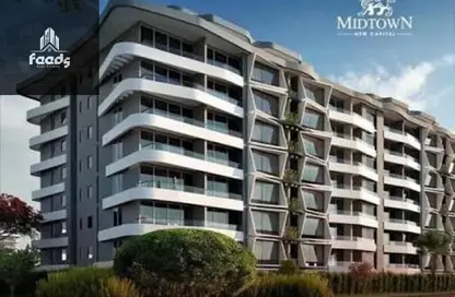 Apartment - 3 Bedrooms - 3 Bathrooms for sale in Midtown Condo - New Capital Compounds - New Capital City - Cairo Apartment - 3 Bedrooms - 3 Bathrooms for sale in Midtown Condo - New Capital Compounds - New Capital City - Cairo