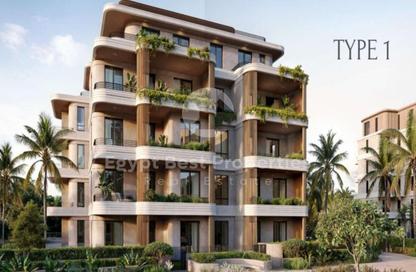 Apartment - 2 Bedrooms - 3 Bathrooms for sale in Crescent Walk - 5th Settlement Compounds - The 5th Settlement - New Cairo City - Cairo