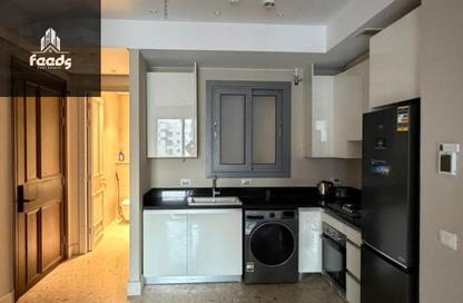 Apartment - 1 Bedroom - 2 Bathrooms for rent in Aljazi Marriott Residences - Mohamed Naguib Axis - North Investors Area - New Cairo City - Cairo