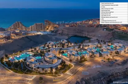 شاليه - غرفة نوم - 1 حمام للبيع في بيراميدز - بورتو السخنة - العين السخنة - السويس