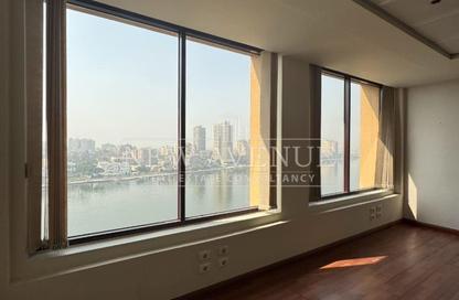 Office Space - Studio - 3 Bathrooms for rent in Abou Al Feda St. - Zamalek - Cairo
