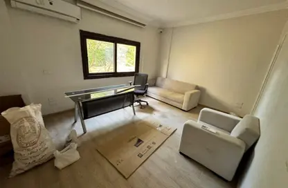 Office Space - 3 Bedrooms - 3 Bathrooms for rent in American University Housing District - 5th Settlement Compounds - The 5th Settlement - New Cairo City - Cairo