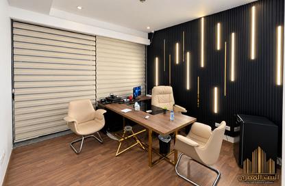 Office Space - Studio - 1 for rent in Cairo Business Plaza - North Teseen St. - The 5th Settlement - New Cairo City - Cairo