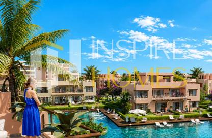 Chalet - 2 Bedrooms - 3 Bathrooms for sale in Hacienda Waters - Qesm Ad Dabaah - North Coast