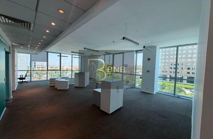 Office Space - Studio - 3 Bathrooms for rent in N 90 BUSINESS COMPLEX - North Teseen St. - The 5th Settlement - New Cairo City - Cairo