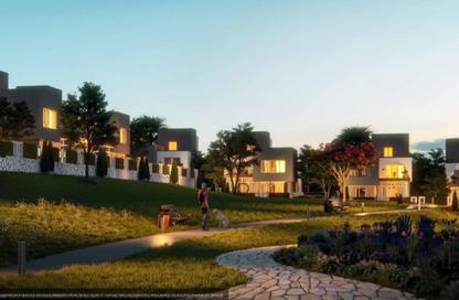 Twin House - 4 Bedrooms - 4 Bathrooms for sale in Ivoire - Sheikh Zayed City - Giza