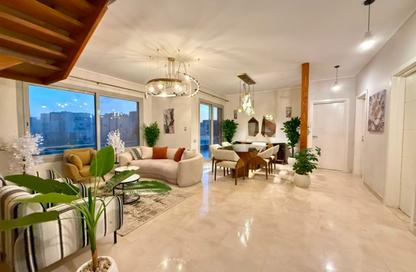 Penthouse - 3 Bedrooms - 3 Bathrooms for rent in El Nakheel - 5th Settlement Compounds - The 5th Settlement - New Cairo City - Cairo