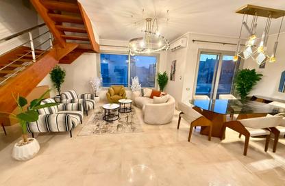 Penthouse - 3 Bedrooms - 3 Bathrooms for rent in El Nakheel - 5th Settlement Compounds - The 5th Settlement - New Cairo City - Cairo
