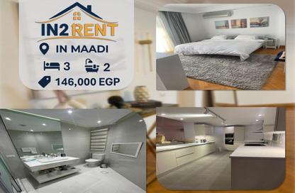 Apartment - 3 Bedrooms - 2 Bathrooms for rent in Port Said St. - Maadi - Hay El Maadi - Cairo
