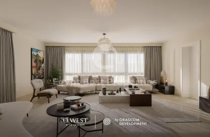 Apartment - 4 Bedrooms - 4 Bathrooms for sale in O West - 6 October Compounds - 6 October City - Giza