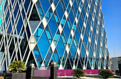 Office Space - 1 Bedroom - 1 Bathroom for rent in Cairo Business Plaza - North Teseen St. - The 5th Settlement - New Cairo City - Cairo