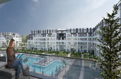 Apartment - 2 Bedrooms - 2 Bathrooms for sale in AlKarma Kay - Sheikh Zayed Compounds - Sheikh Zayed City - Giza