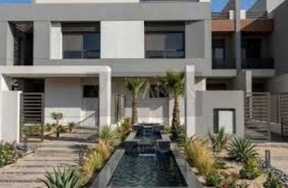 Townhouse - 4 Bedrooms - 3 Bathrooms for sale in Bleu Vert - New Capital Compounds - New Capital City - Cairo