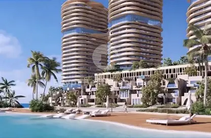 Apartment - 2 Bedrooms - 1 Bathroom for sale in Aroma Residence - Al Ain Al Sokhna - Suez