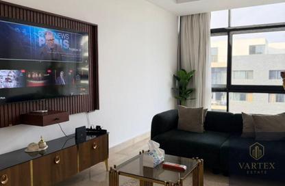 Apartment - 3 Bedrooms - 2 Bathrooms for rent in The Water Way - North Investors Area - New Cairo City - Cairo