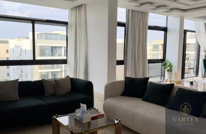 Apartment - 3 Bedrooms - 2 Bathrooms for rent in The Water Way - North Investors Area - New Cairo City - Cairo