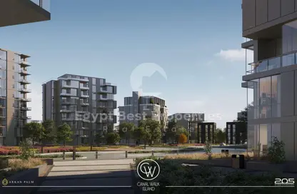 دوبلكس - 3 غرف نوم - 3 حمامات للبيع في 205 اركان بالم - كمبوندات الشيخ زايد - الشيخ زايد - الجيزة