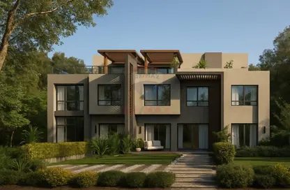 Townhouse - 4 Bedrooms - 5 Bathrooms for sale in O West - 6 October Compounds - 6 October City - Giza