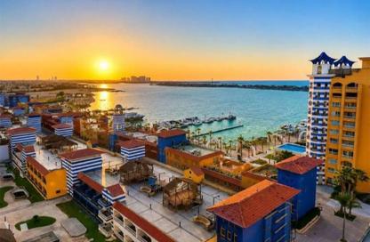 Chalet - 3 Bedrooms - 2 Bathrooms for sale in Porto Marina - Al Alamein - North Coast