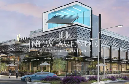 Office Space - 2 Bedrooms - 2 Bathrooms for sale in Point 90 Mall - South Investors Area - New Cairo City - Cairo