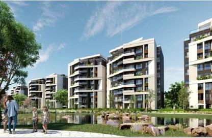 Apartment - 2 Bedrooms - 2 Bathrooms for sale in The brooks - El Katameya Compounds - El Katameya - New Cairo City - Cairo