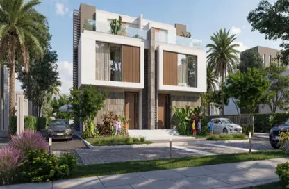 Townhouse - 4 Bedrooms - 5 Bathrooms for sale in La Vista City - New Capital Compounds - New Capital City - Cairo