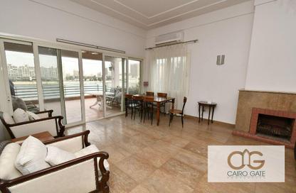 Apartment - 2 Bedrooms - 2 Bathrooms for rent in Mohamed Mazhar St. - Zamalek - Cairo