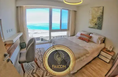 شاليه - غرفة نوم - 1 حمام للبيع في أزهى - العين السخنة - السويس