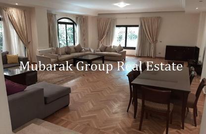 Apartment - 3 Bedrooms - 3 Bathrooms for rent in Sarayat Al Maadi - Hay El Maadi - Cairo